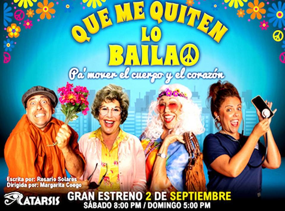 Comedia ‘Que me quiten lo bailao’ en el Teatro Trail. Cortesía