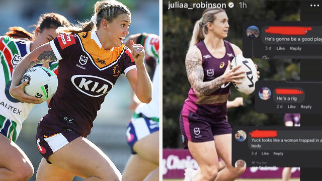 NRLW 2022: Broncos star Julia Robinson calls out troll comments