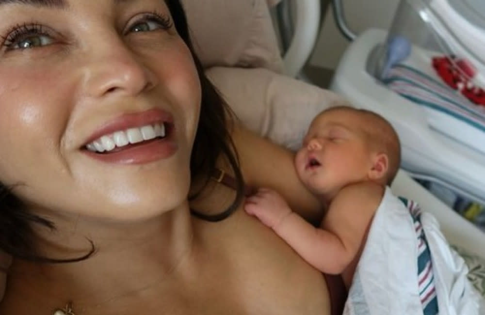 Jenna Dewan recently welcomed her baby girl credit:Bang Showbiz