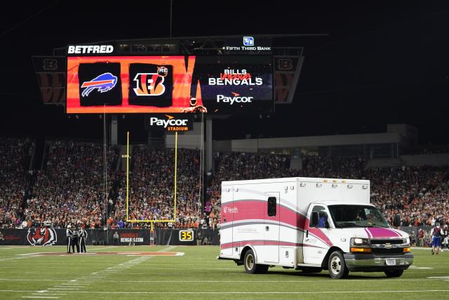 Bills vs. Bengals officially postponed after Damar Hamlin injury