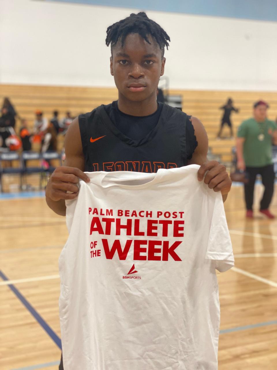 Emmanuel Augustin of John I. Leonard basketball is the Post’s latest Athlete of the Week.