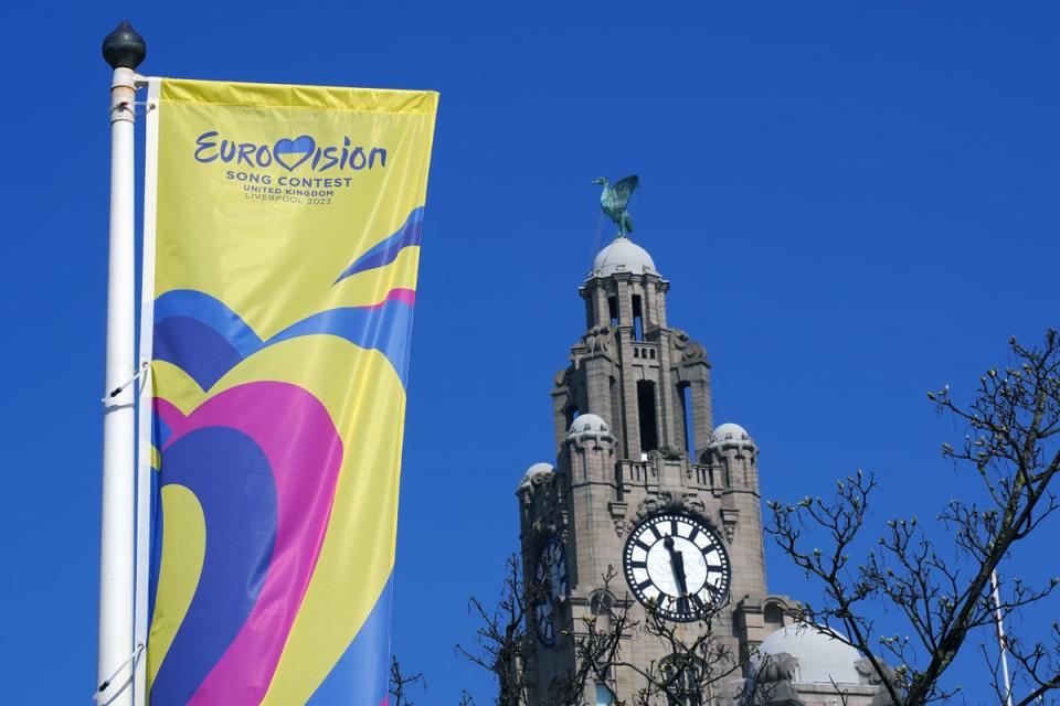 Eurovision is taking place in Liverpool this week (PA)