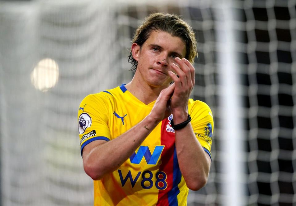 Crystal Palace’s Conor Gallagher has impressed on loan from Chelsea this season (Martin Rickett/PA) (PA Wire)