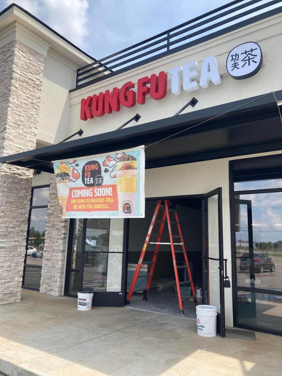 Kung Fu Tea is expected to open soon in the Century Market Plaza at 810 Ga. 96 in Warner Robins.