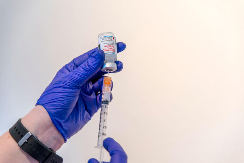 Steven Brandenburg is accused of spoiling 57 vials of the Moderna vaccine. Source: Getty Images