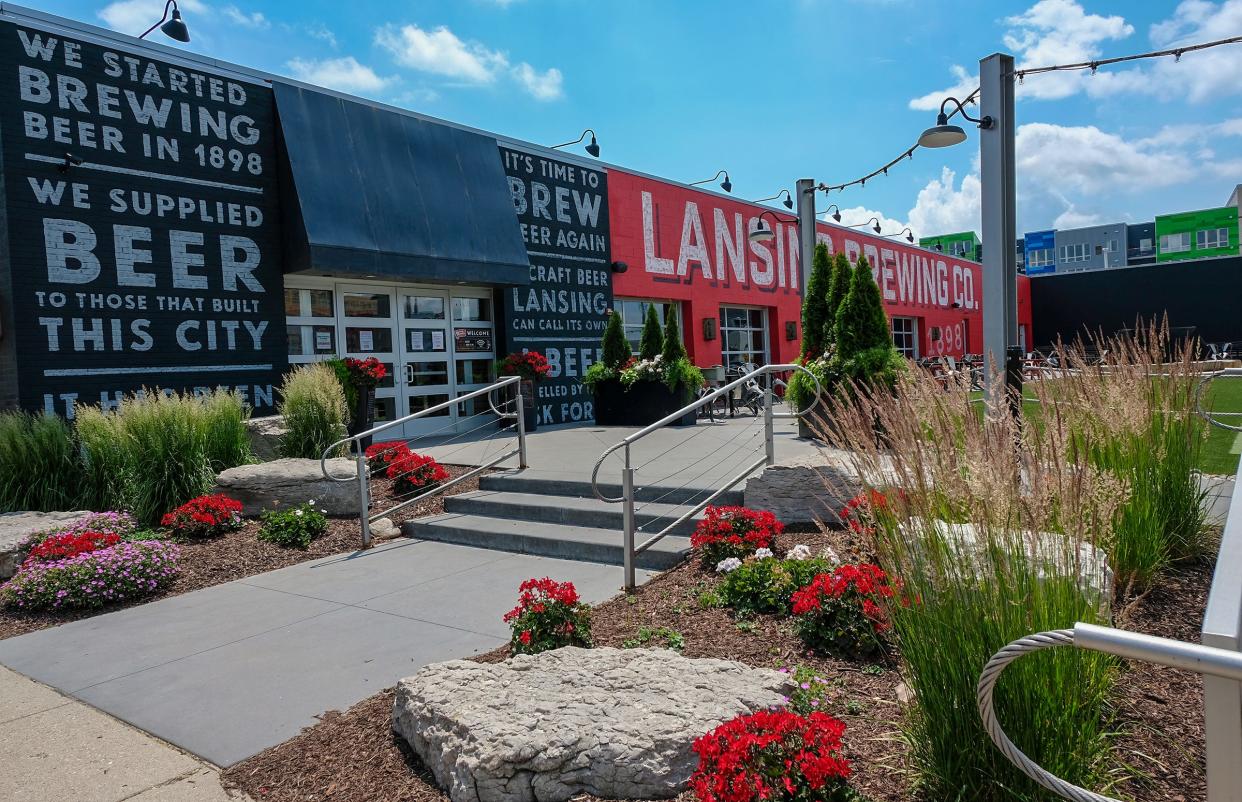 The Lansing Brewing Company sells its own brand of craft beer and liquor, along with a full menu.