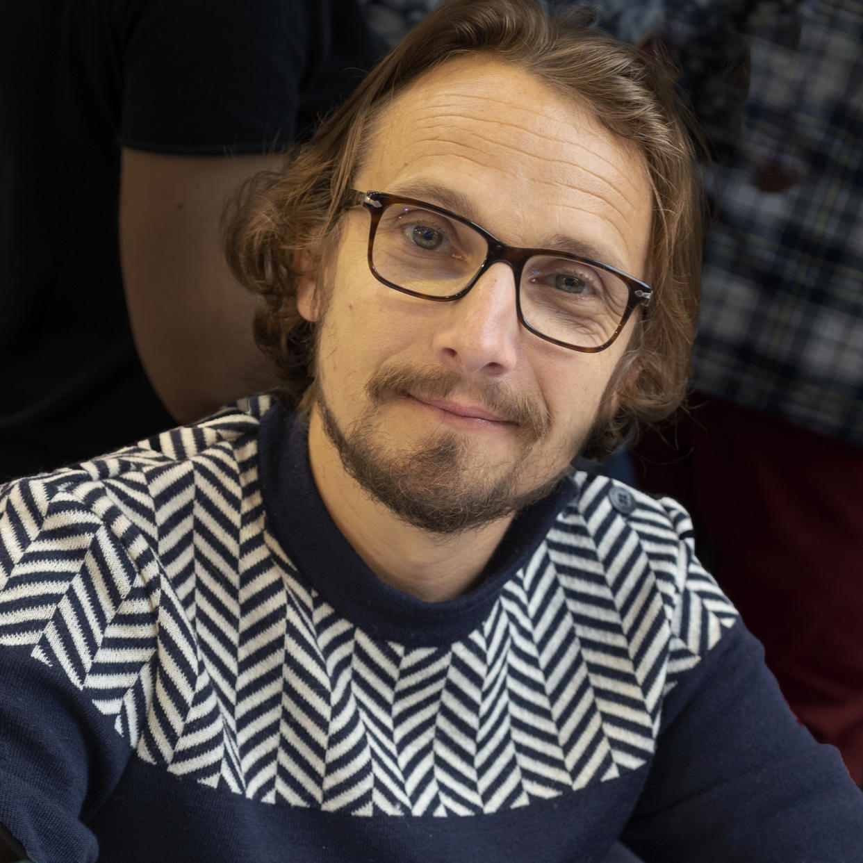 Portrait de l'acteur et écrivain français Lorant Deutsch lors de la 37e Foire du Livre le 10 novembre 2018, à Brive-la-Gaillarde, France. (Photo by Jean-Marc ZAORSKI/Gamma-Rapho via Getty Images)