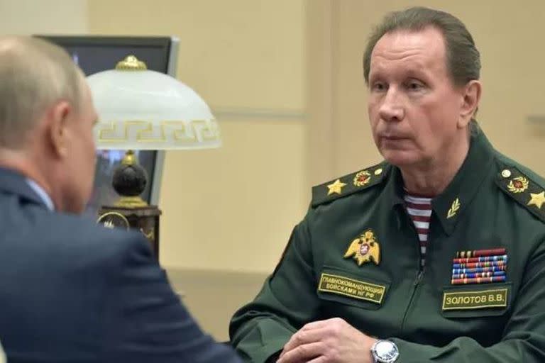 Viktor Zolotov, un antiguo guardaespaldas de Putin, dirige la Guardia Nacional.