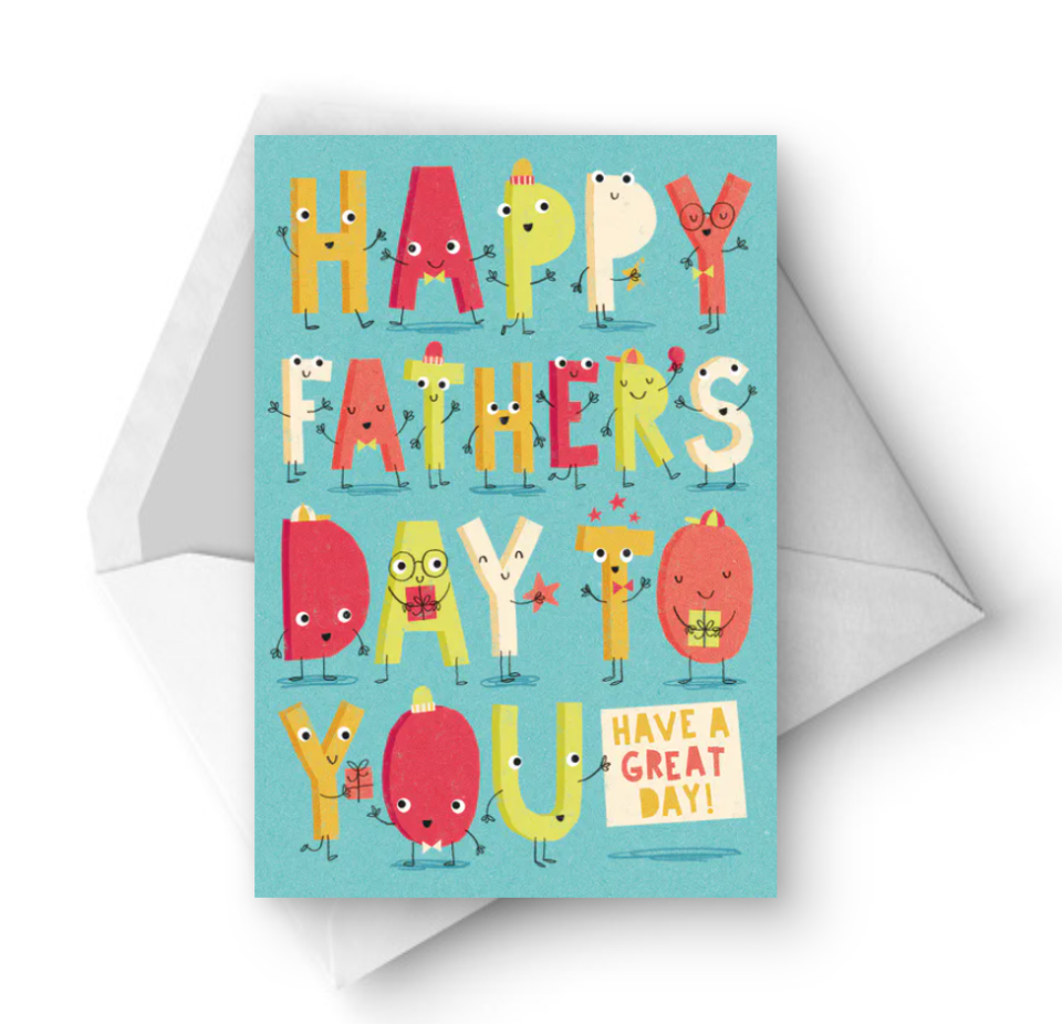 printable fathers day cards lively letters card