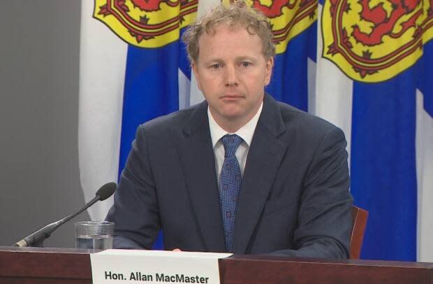 Allan MacMaster is Nova Scotia's finance minister. (CBC - image credit)