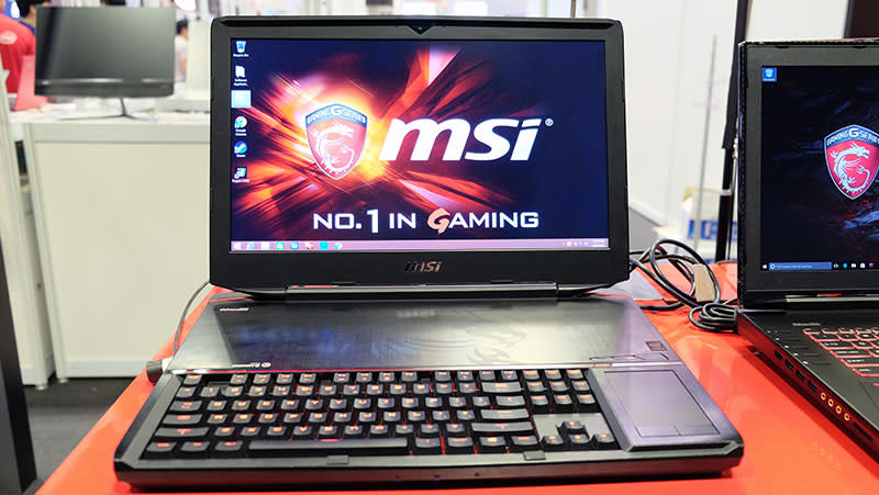 The MSI GT83VR 6RF Titan SLI is one of those over-the-top machines with far more power than you actually need. It packs dual NVIDIA GeForce GTX 1080s in SLI, along with an overclockable Intel Core i7-6820HK processor, 32GB of DDR4 RAM, and a 512GB SSD and 1TB HDD. Its SteelSeries keyboard has mechanical Cherry MX switches, and is lit by a single-color red backlight. It costs $7,199, or $200 off its usual price. It comes bundled with a SteelSeries headset and MSI notepad, keychain, and hardshell backpack.