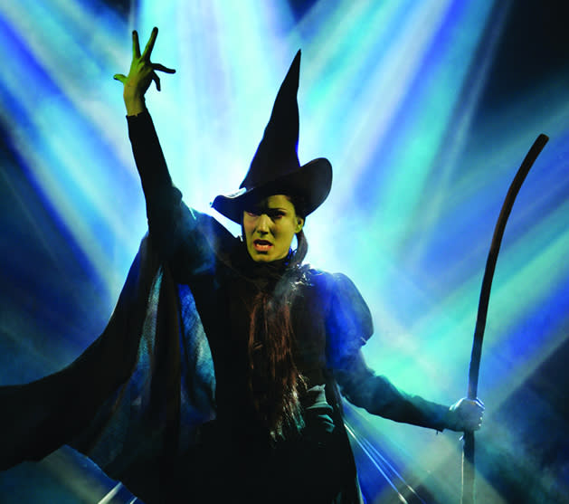 Elphaba, who becomes the Wicked Witch of the West. (Photo courtesy of BASE Entertainment)