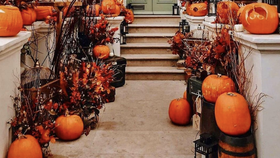 outdoor halloween decor