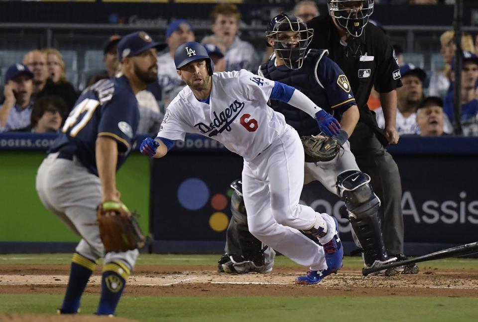 Brian Dozier entered free agency for the first time in his career fresh off a trip to the World Series with the Los Angeles Dodgers. (AP Photo)