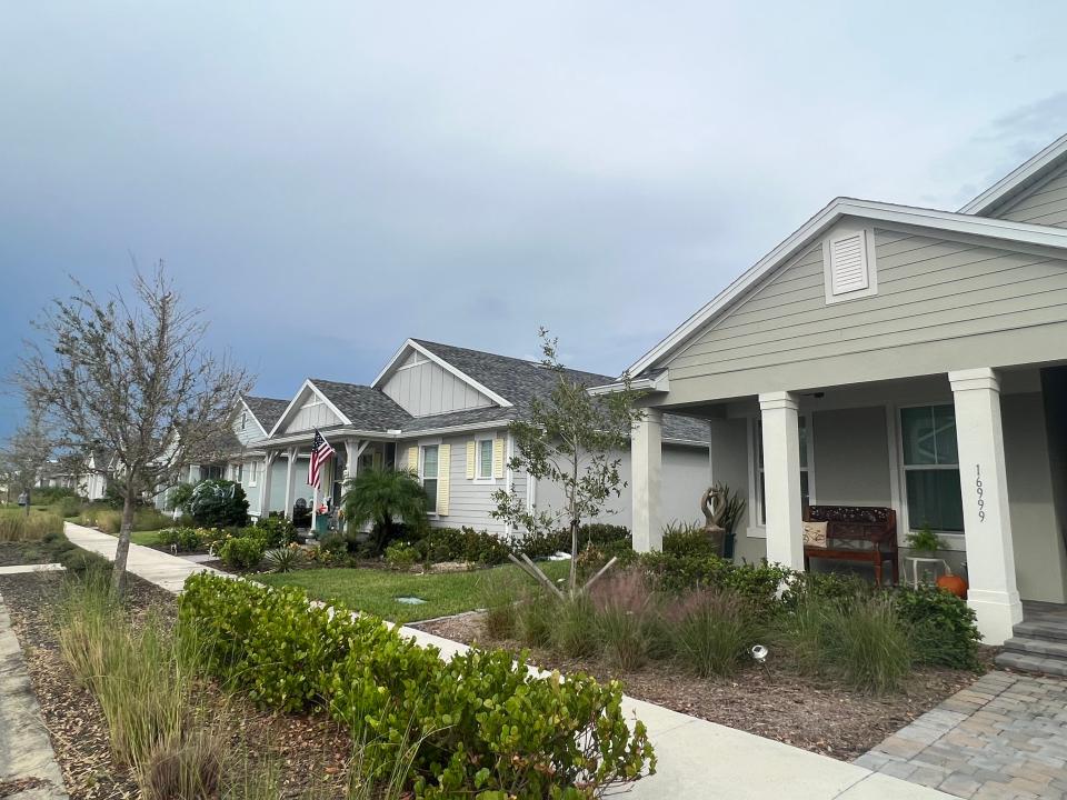 Houses in Babcock Ranch are constructed by different building companies that offer a variety of floor plans and house designs