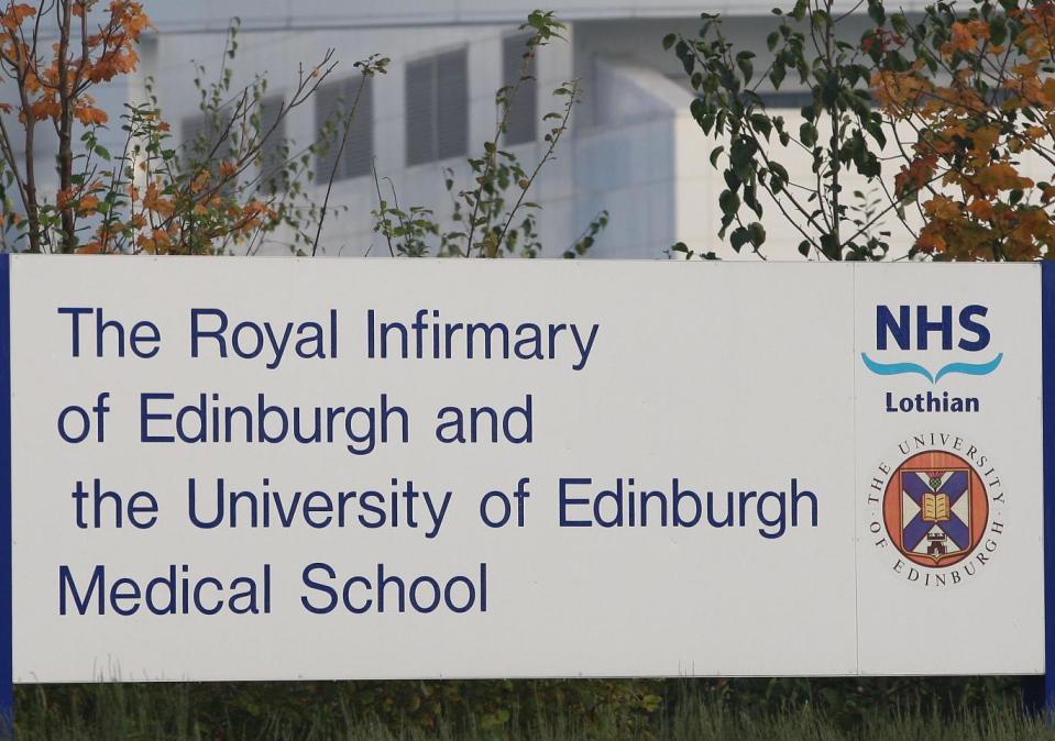 A general view of the Edinburgh Royal Infirmary (David Cheskin/PA)