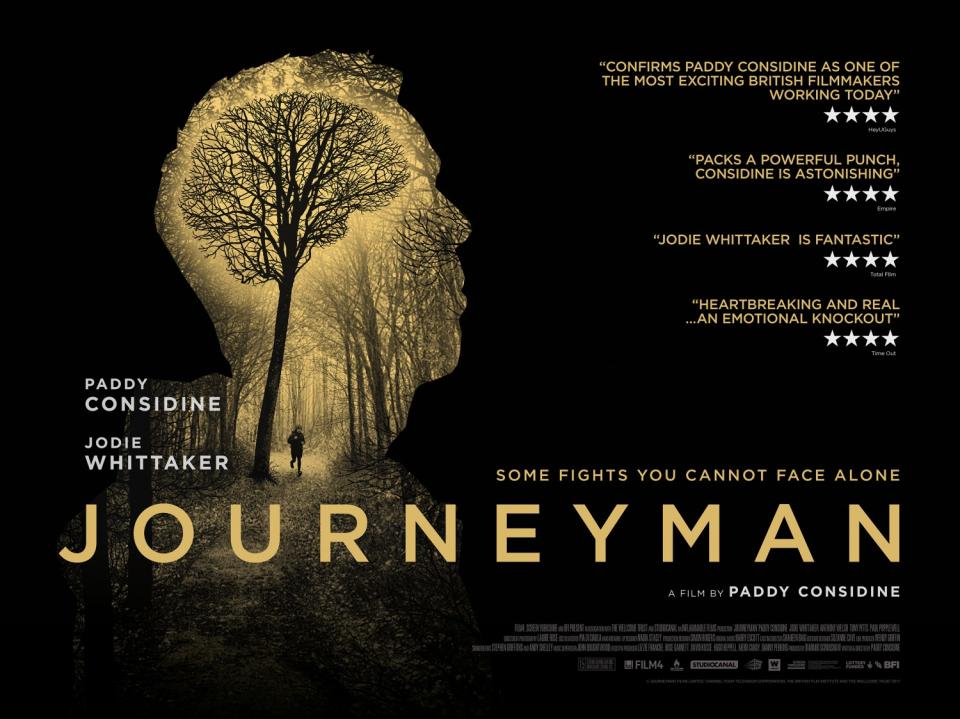 The UK quad for Paddy Considine’s Journeyman (Studiocanal)