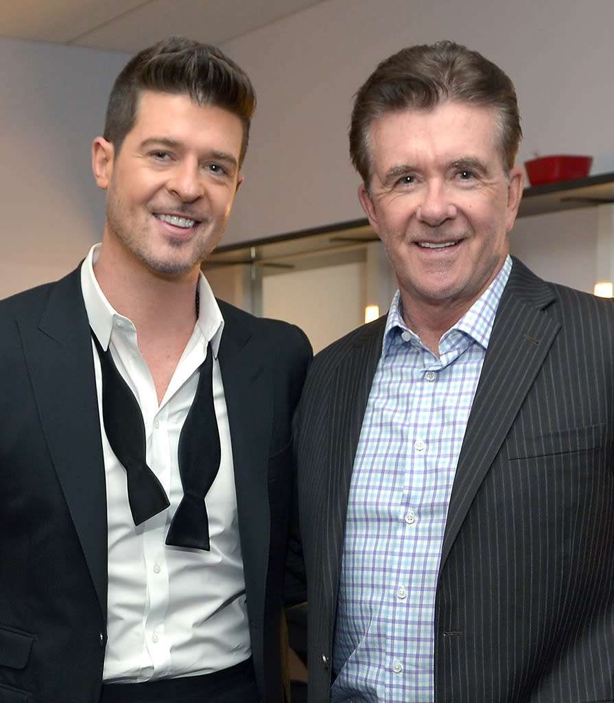 Robin and Alan Thicke