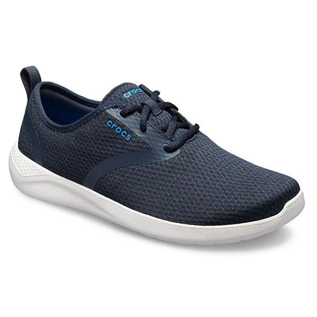 3) Crocs Men's LiteRide Mesh Lace-Up Sneaker