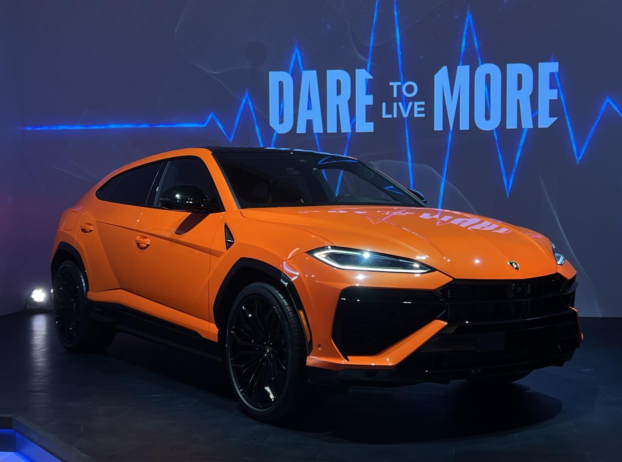 Le Lamborghini Urus SE hybride rechargeable à New York