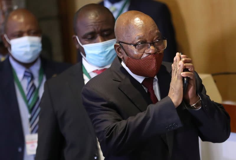 FILE PHOTO: South Africa's former president Zuma to appear before commission of inquiry into state corruption