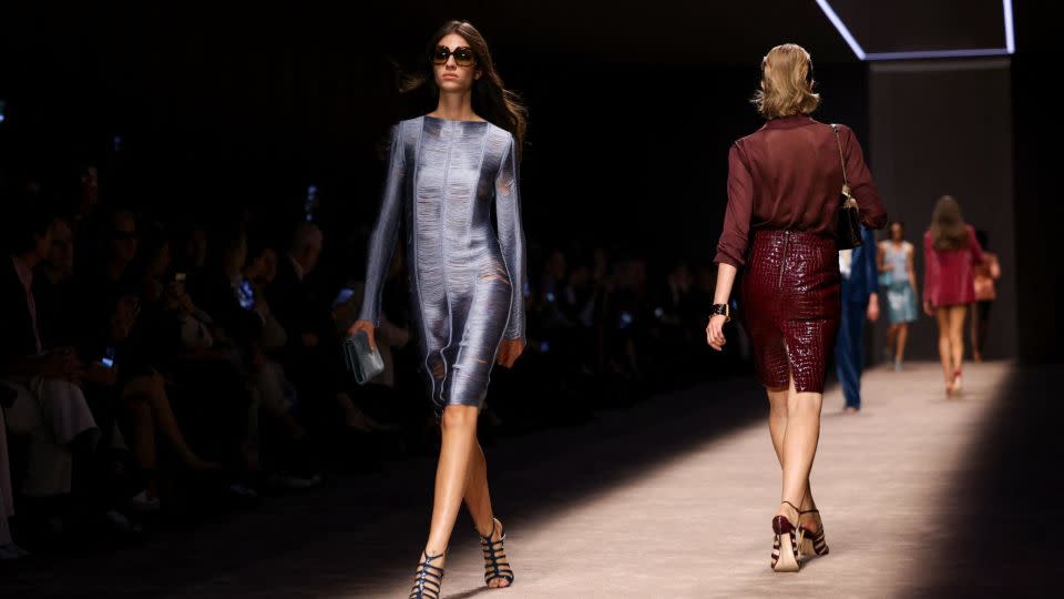 The collection showed the brand has found a fresh sensuality. - Claudia Greco/Reuters