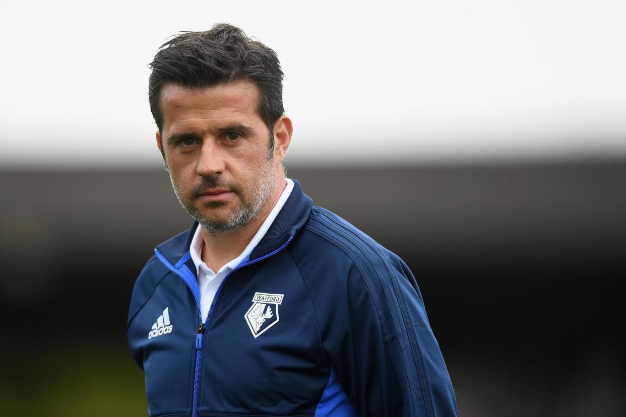 Appointed: Marco Silva replaced the sacked Walter Mazzarri: Getty Images