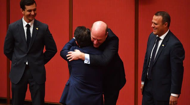 Senator Smith's bill was introduced to the upper house on Wednesday. Photo: AAP