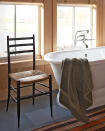 <div class="caption-credit"> Photo by: Martha Stewart Living</div><b>Natural Way to Scrub Your Tub</b> <br> This is a nontoxic but effective way to clean your tub: Add one teaspoon of liquid soap and several drops of an antibacterial essential oil (such as tea tree, eucalyptus, rosemary, or peppermint) to one cup of baking soda. Add just enough water to form a paste, and use it with a sponge or brush to scour bathtub surfaces.