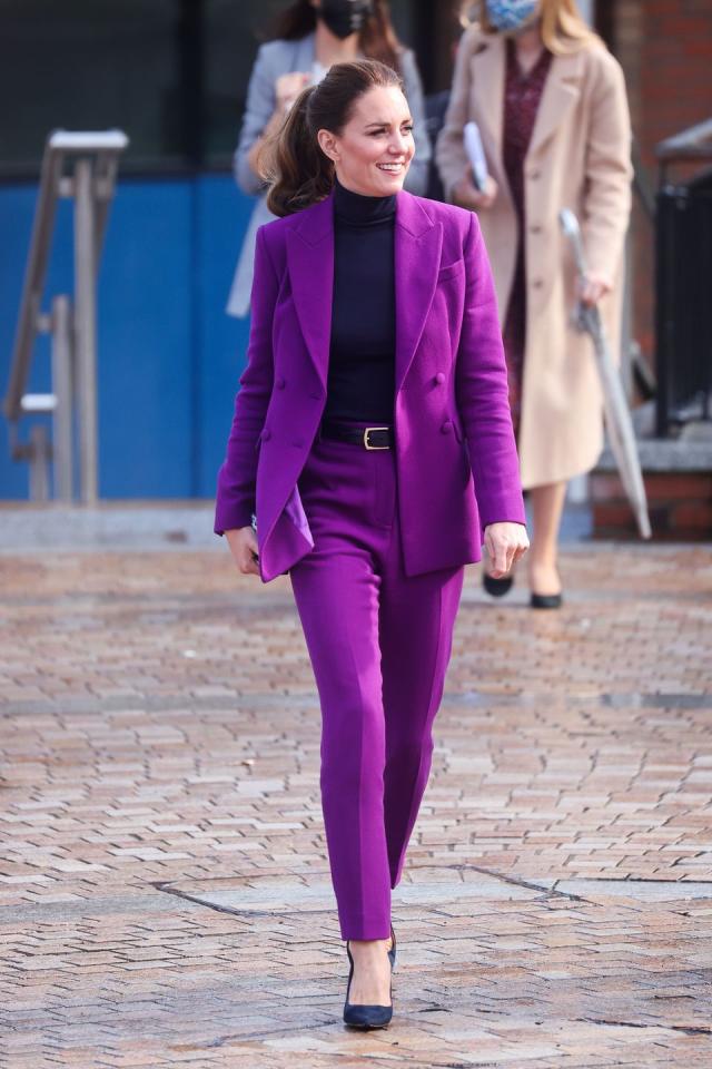 Cara Delevingne Just Wore a Suit That Proves Lavender Will Rule Spring 2020