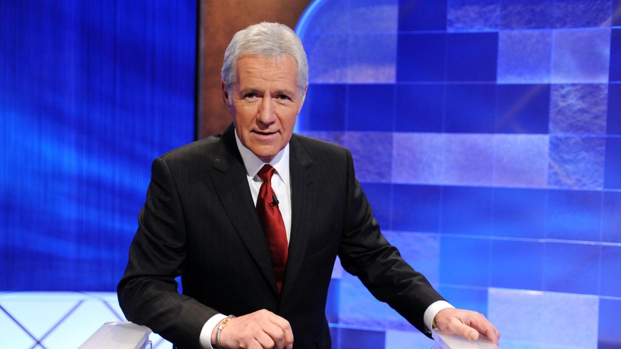  Alex Trebek on Jeopardy! 