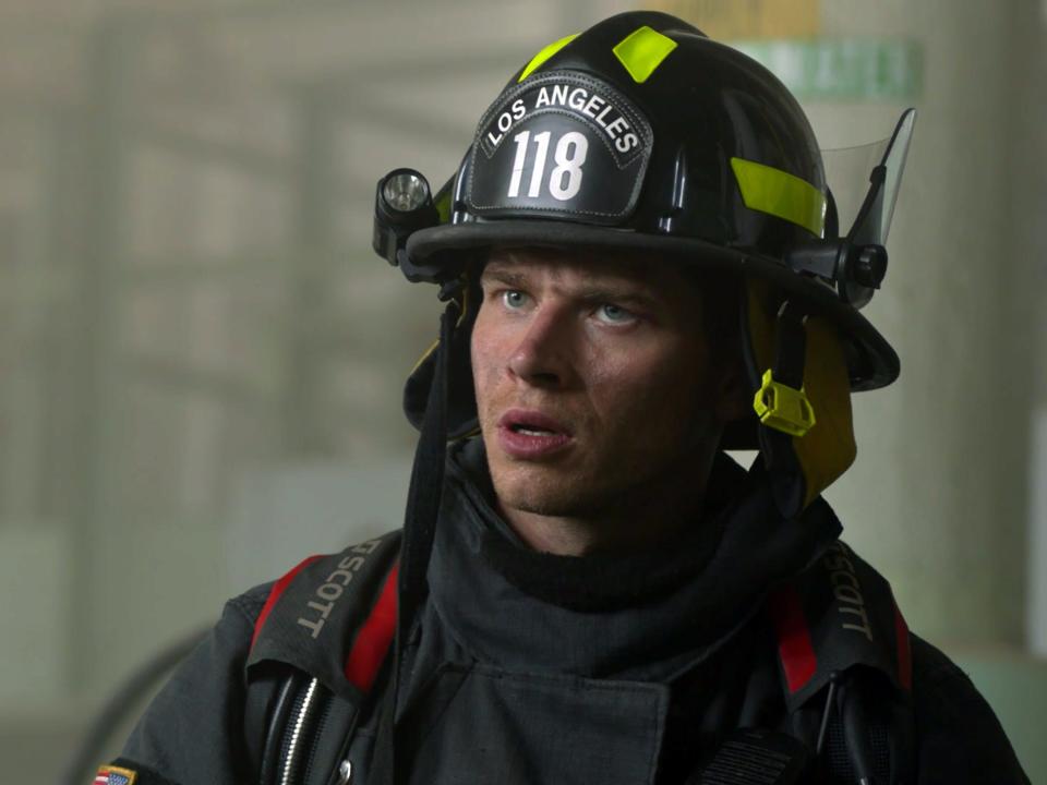 Oliver Stark on "9-1-1."