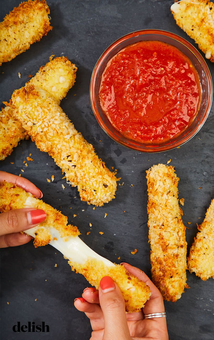 Air Fryer Mozzarella Sticks