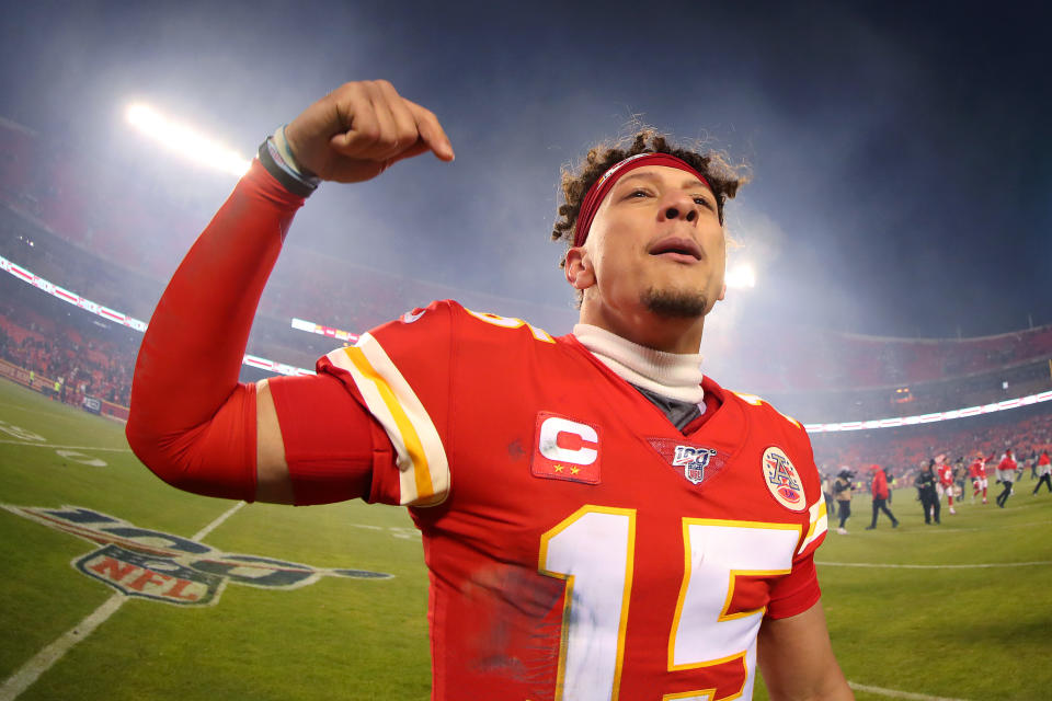 Patrick Mahomes has a chance to break Kansas City's long Super Bowl drought. (Photo by Tom Pennington/Getty Images)