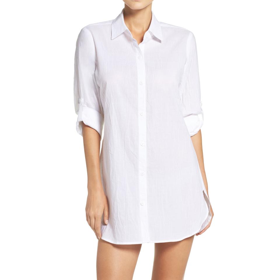 Boyfriend Shirt Cover-Up