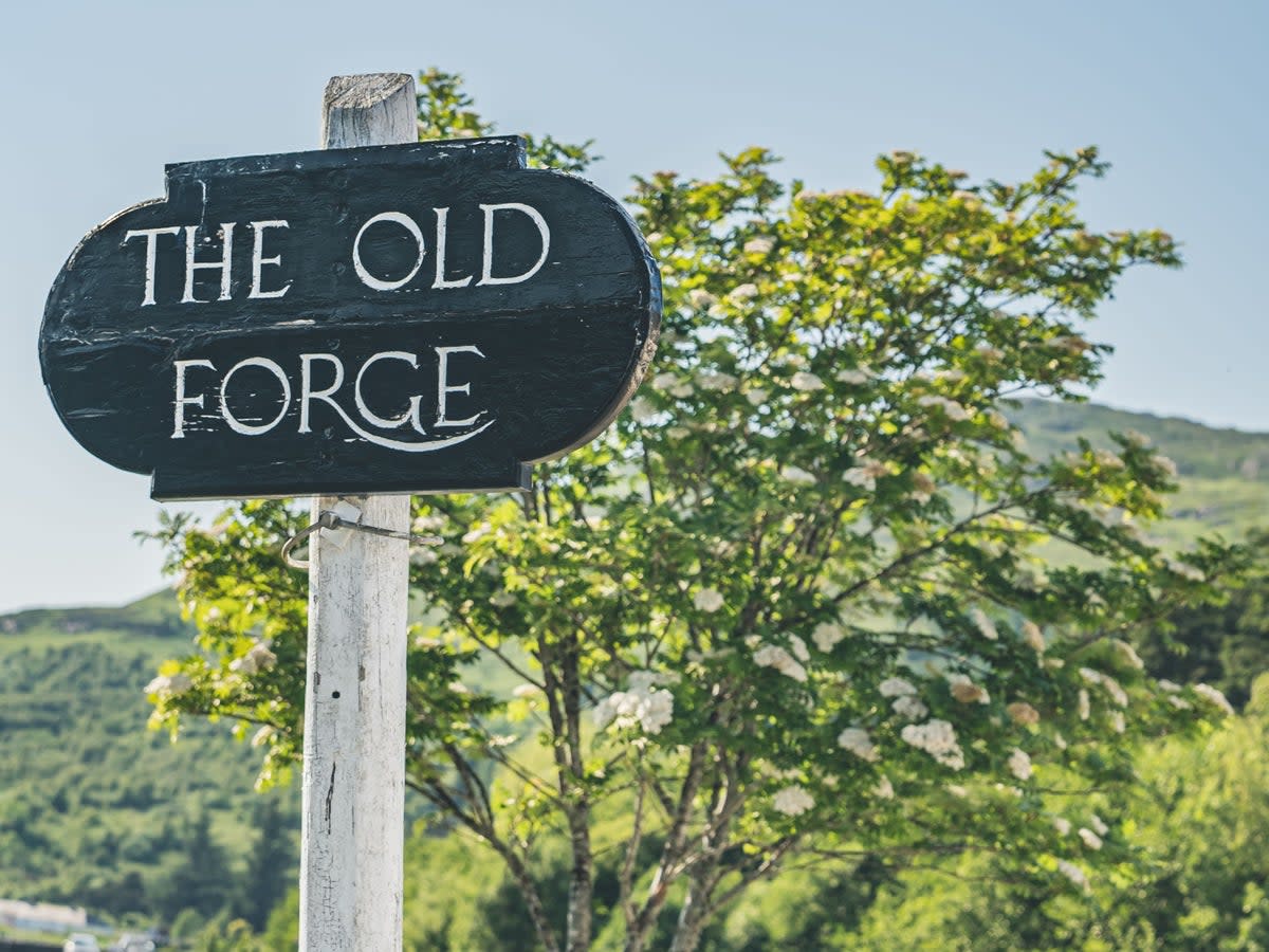 The Old Forge is located on the Knoydart Peninsula (Wiggle)