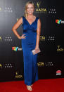 <p>Everyone's favourite TV mum, Rebecca Gibney, who plays Julie Rafter on "Packed to the Rafters" wowed in blue on the AACTAs red carpet. Rebecca is nominated for Best Supporting Actress for her work on the film "Mental". And going from strength to strength, "Packed to the Rafters" is back on air this week on Tuesdays at 8.30pm on Ch7. Winning!<br><br><a rel="nofollow" href="http://au.tv.yahoo.com/packed-to-the-rafters/" data-ylk="slk:Missed an episode? Catch up on Packed to the Rafters with PLUS7;elm:context_link;itc:0;sec:content-canvas" class="link ">Missed an episode? Catch up on Packed to the Rafters with PLUS7</a></p>