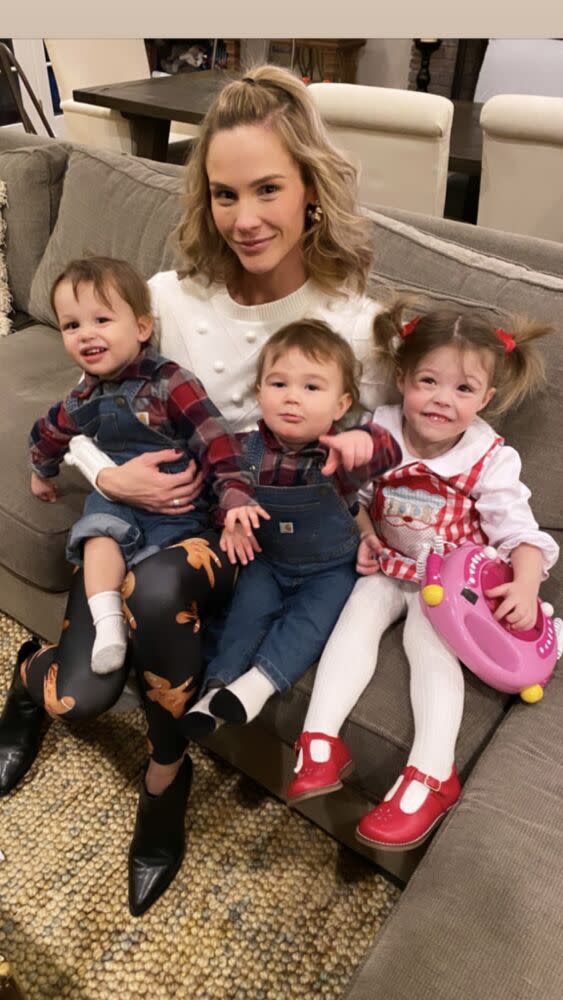 Meghan King Edmonds and her children | Meghan King Edmonds/ Instagram