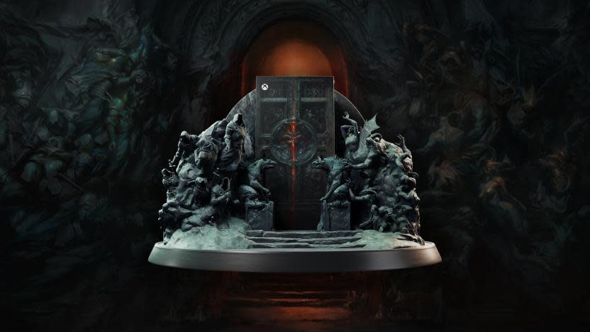 Puedes ganarte este increíble Xbox Series X de Diablo IV