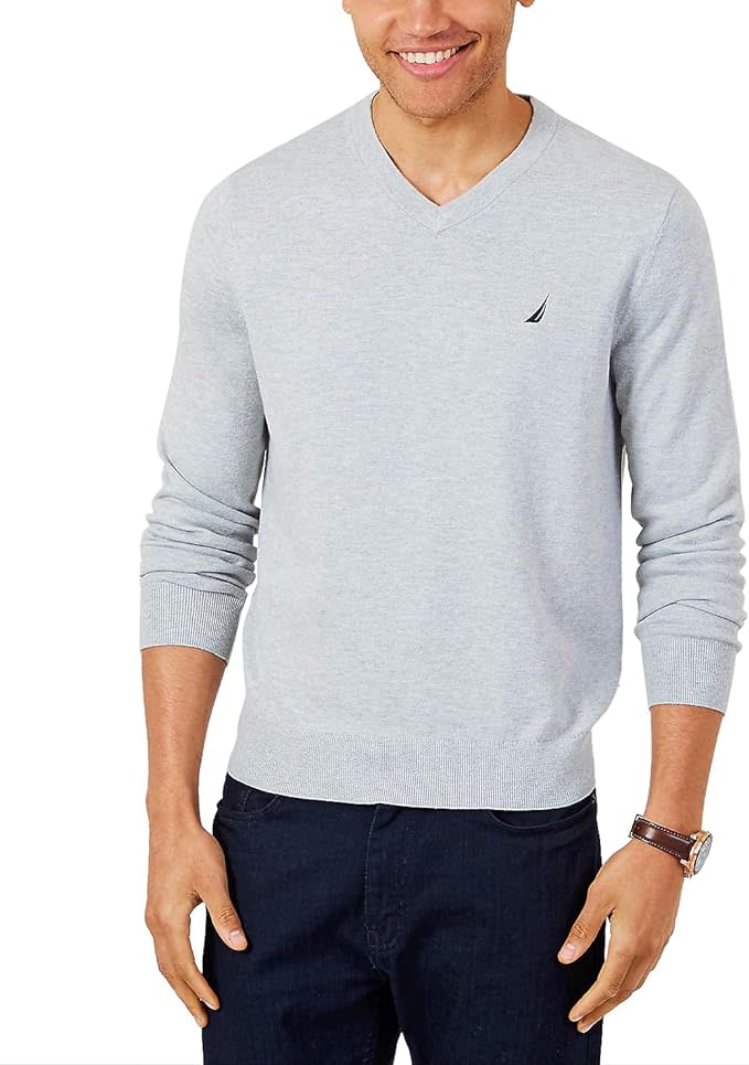 Cyber Monday Deal: Shop This Nautica V-Neck Sweater for 75% Off