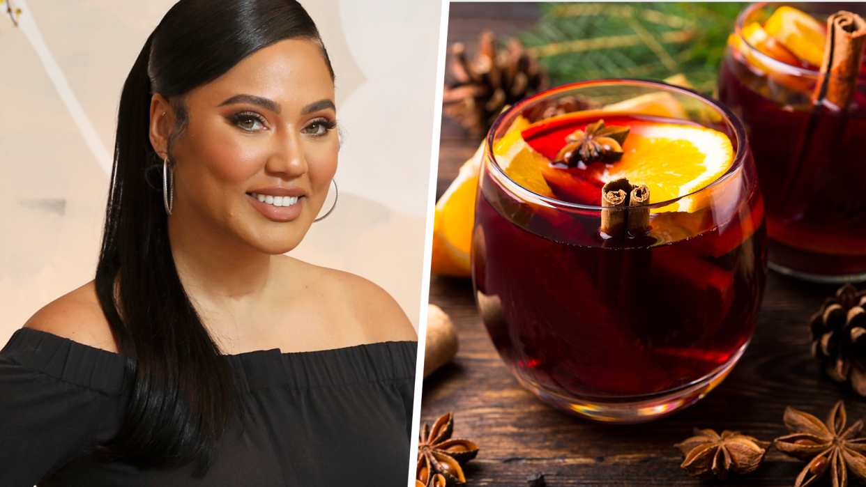 Mulled wine is a winter must-have for Ayesha Curry. (Photos: Getty)