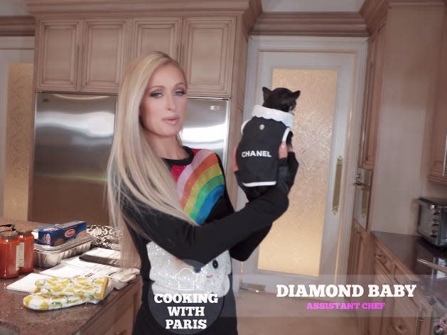 Paris Hilton Cooking Show