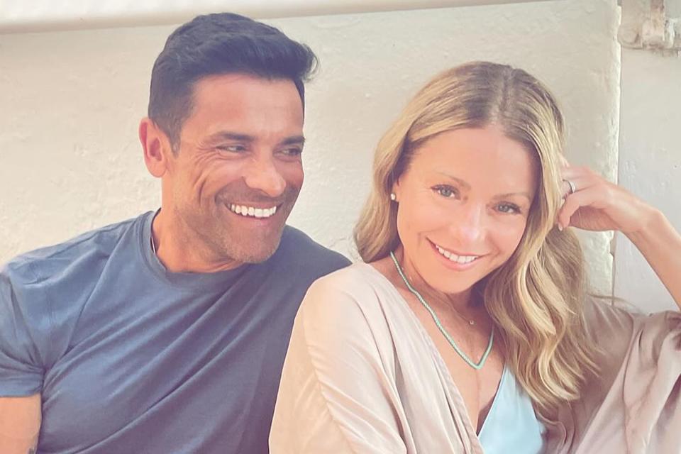 <p>Mark Consuelos/Instagram</p> Mark Consuelos and Kelly Ripa