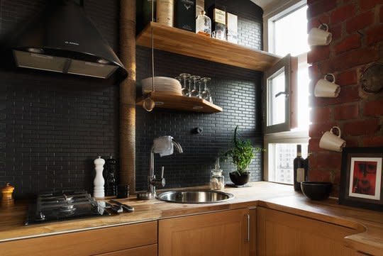 White subway-tile backsplashes are booor-ing.