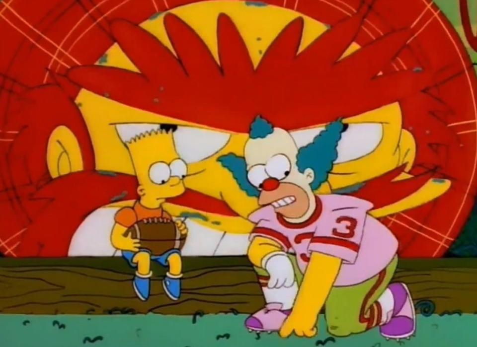 Groundskeeper Willie stalks Bart's Dreams in “Treehouse of Horror VI”