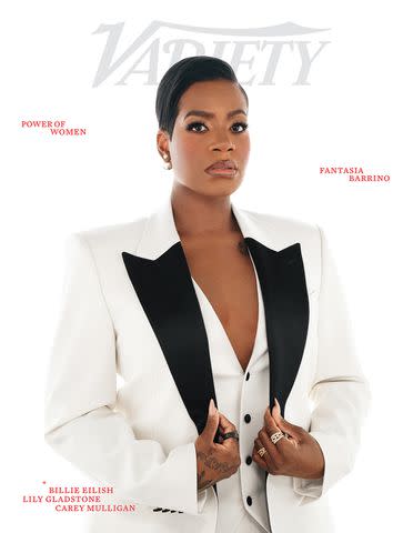 <p>Victoria Stevens for Variety</p> Fantasia Barrino on the cover of 'Variety'