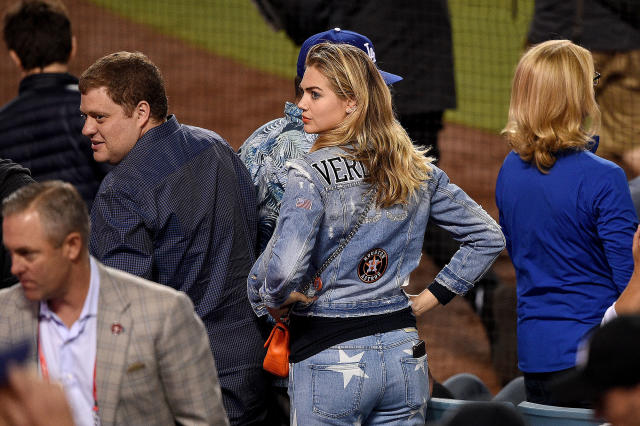 Kate Upton Crashes Fox Set After Astros Win World Series - Sports  Illustrated