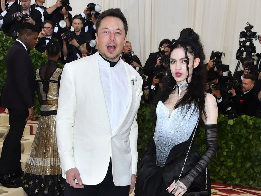 What is the meaning of Grimes and Elon Musk’s baby name? (AFP via Getty Images)