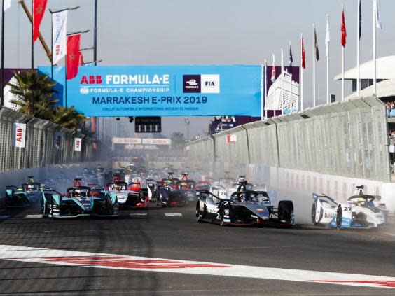 Formula E is looking to export its product across the globe and has already visited a host of iconic cities this season (Getty)