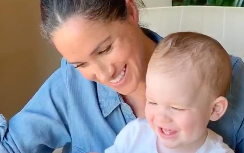 Meghan and Archie read a children's book - The Duke of Sussex/@SaveChildrenUK